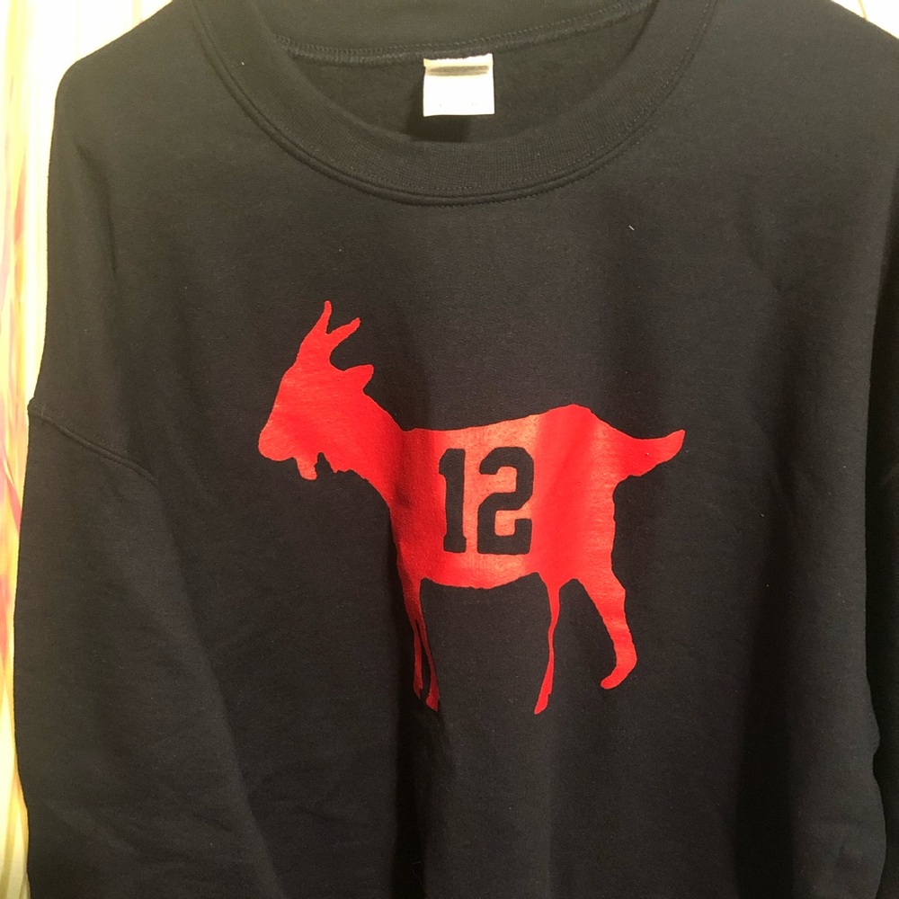 Tom Brady Goat Sweatshirt